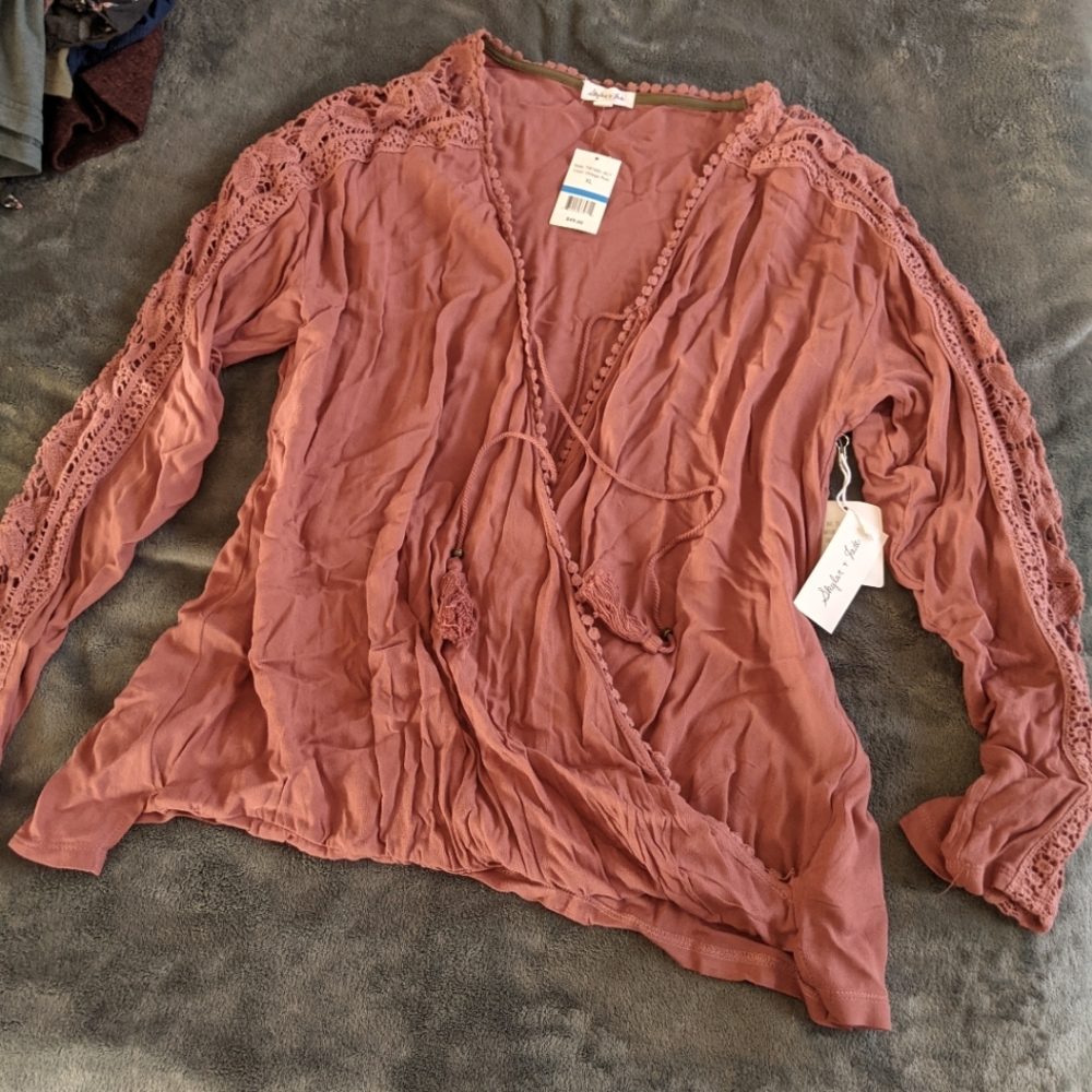 NWT  women's casual shirt